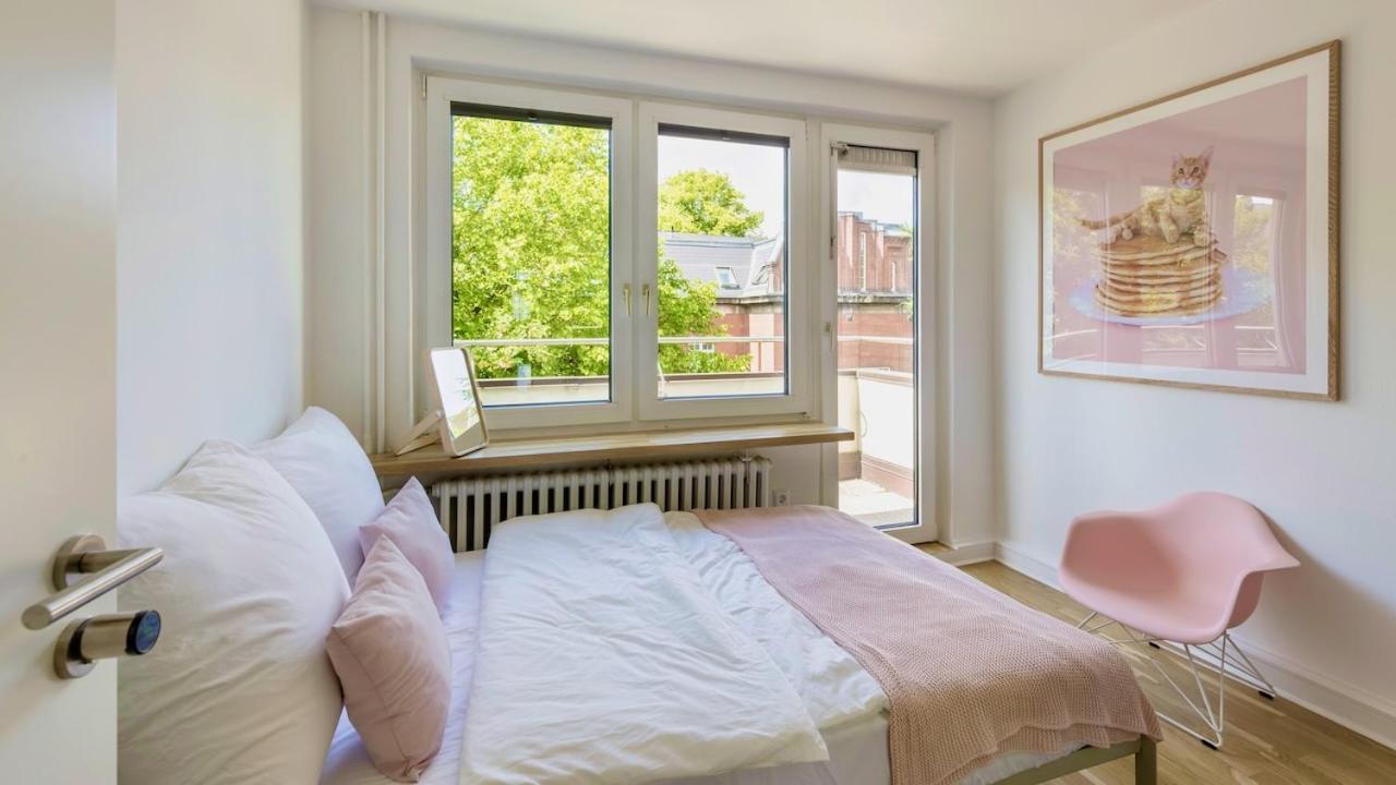Stacey Alster Lejlighedshotel Hamborg Værelse billede
